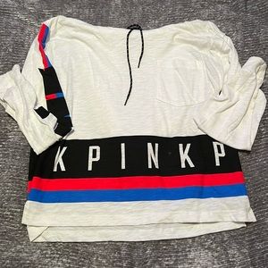 Long sleeve pink shirt